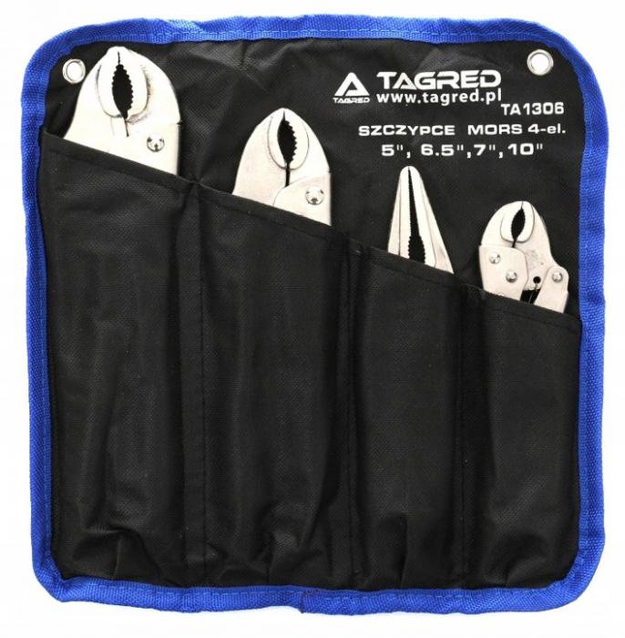 Set 4 clesti fixare reglabile autoblocanti Morsea 125-250mm (TA1306) [2]