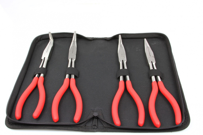 Set 4 clesti lungi cu varf indoit 280mm (M49225) [3]