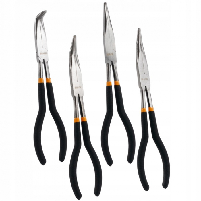 Set 4 clesti lungi cu varf indoit 285mm (18458) [7]