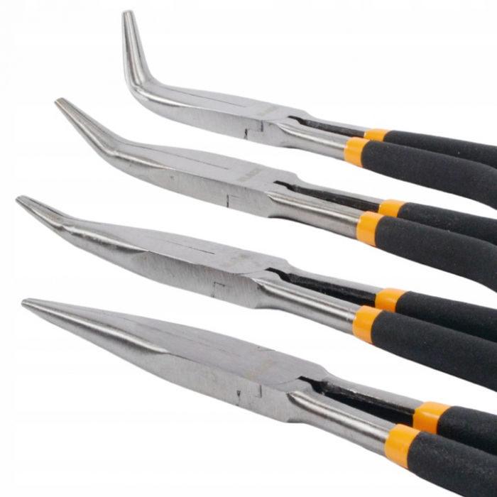 Set 4 clesti lungi cu varf indoit 285mm (18458) [8]