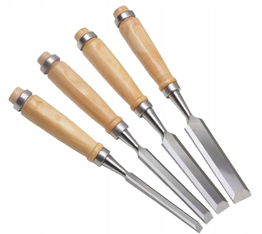 Set 4 dalti 230mm 6-24mm cu maner lemn (KD11770) [5]