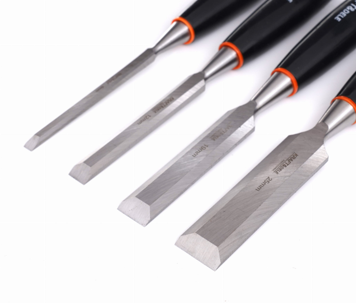 Set 4 dalti 230mm 6-25mm cu maner lemn (KD11773) [5]