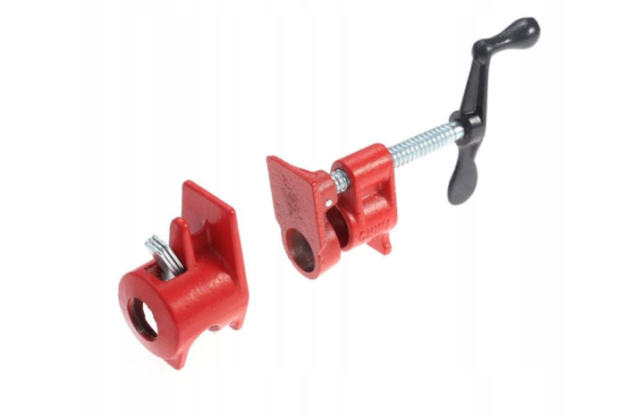 Set 4 menghine cleme tamplarie prelucrare lemn teava tub 3/4 [7]