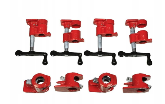 Set 4 menghine cleme tamplarie prelucrare lemn teava tub 3/4 [4]