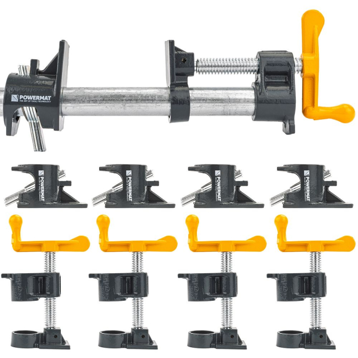 Set 4 menghine cleme tamplarie prelucrare lemn teava tub 34 PM1389 (PM-SSR-50TN) [1]