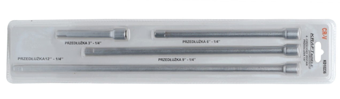 Set 4 piese lungi, kit extensii prelungitor chei 1/4" (KD10236) [6]