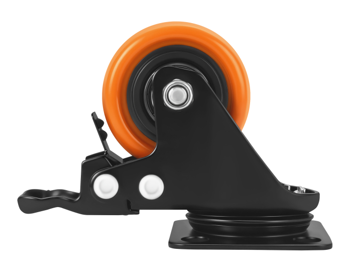 Set 4 roti pivotante 50 mm cu frana si capacitate de 250 kg (KD3622) [5]