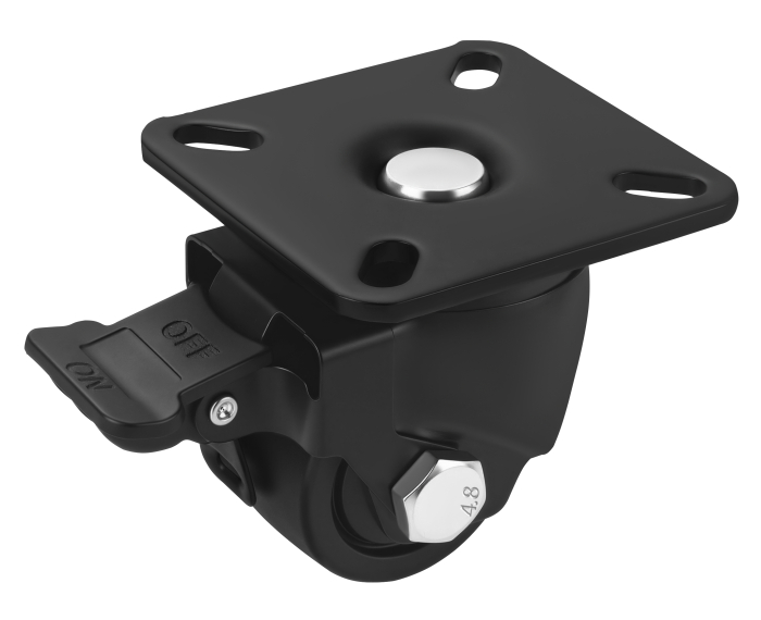 Set 4 roti pivotante 50 mm cu frana si capacitate totala 1200 kg (KD3626) [8]