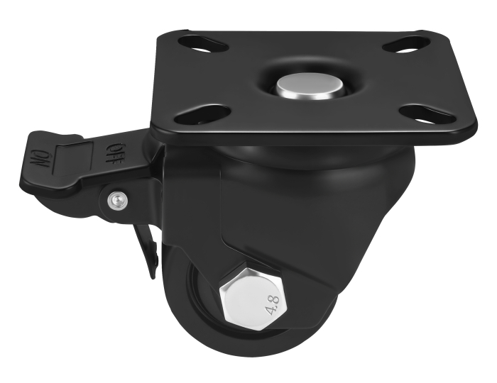 Set 4 roti pivotante 50 mm cu frana si capacitate totala 1200 kg (KD3626) [9]