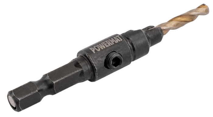 Set 5 burghie pentru lemn cu adancitor si tesitor 6-16mm PM1459 (PM-ZWZP-4TN) [9]