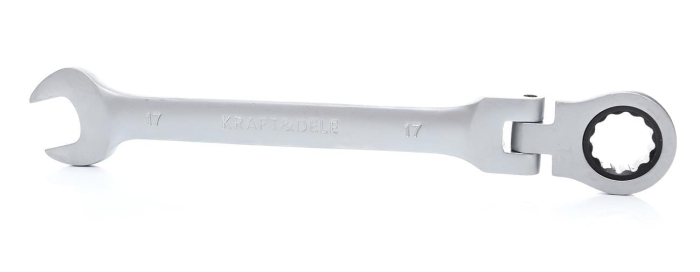 Set 5 chei cu clichet articulate 8-17mm 5bucati piese cap flexibil Cr-V (KD10105) [11]