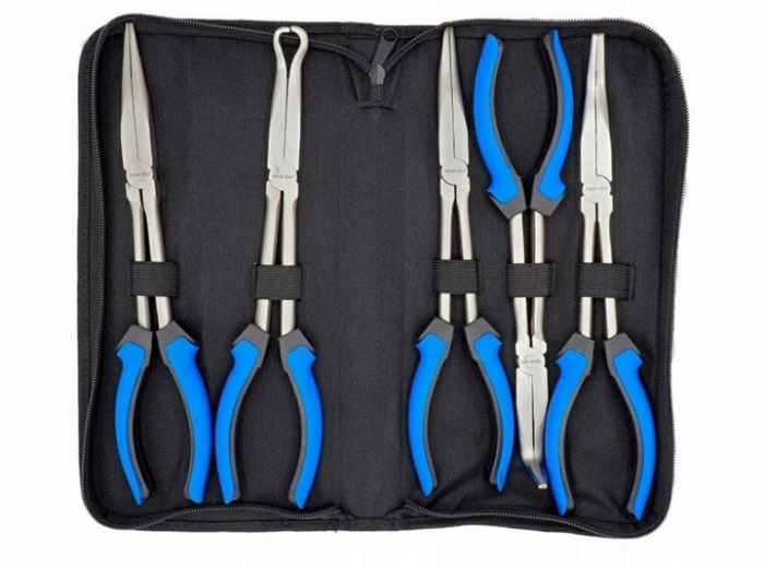 Set 5 clesti lungi cu varf indoit 280mm (S11681) [3]