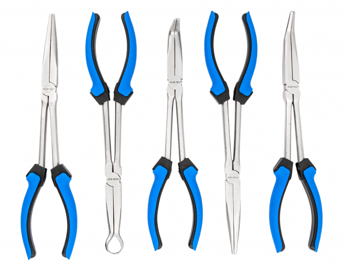 Set 5 clesti lungi cu varf indoit 280mm (S11681) [2]