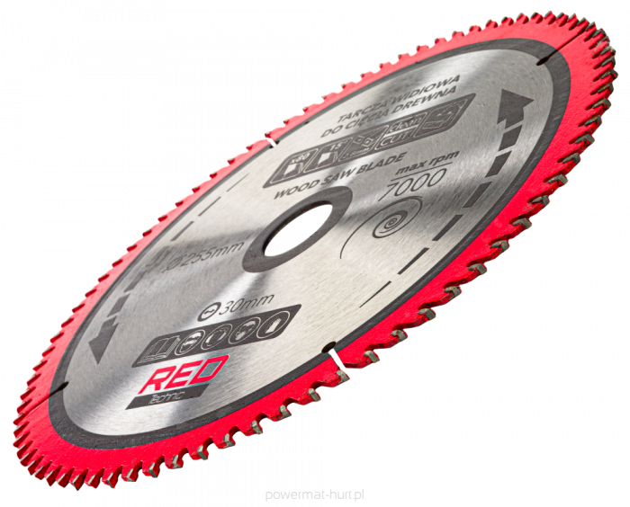 Set 5 discuri panze fierastrau circular lemn 255mm 30mm  (RTZTWD0082) [9]