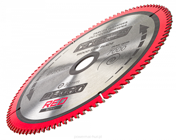 Set 5 discuri panze fierastrau circular lemn 255mm 30mm  (RTZTWD0082) [11]