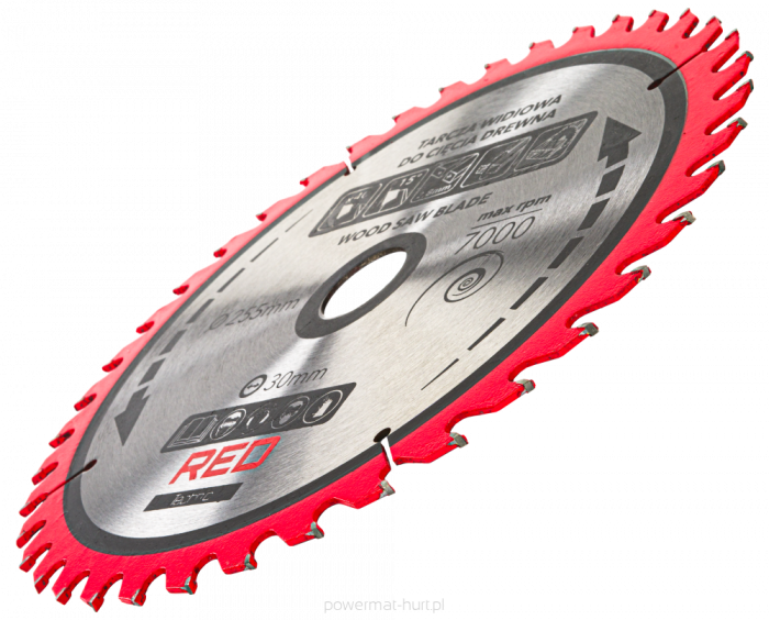 Set 5 discuri panze fierastrau circular lemn 255mm 30mm  (RTZTWD0082) [5]