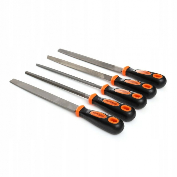 Set 5 pile pentru metal raspile cu maner ergonomic slefuire razuire (KD10891) [6]