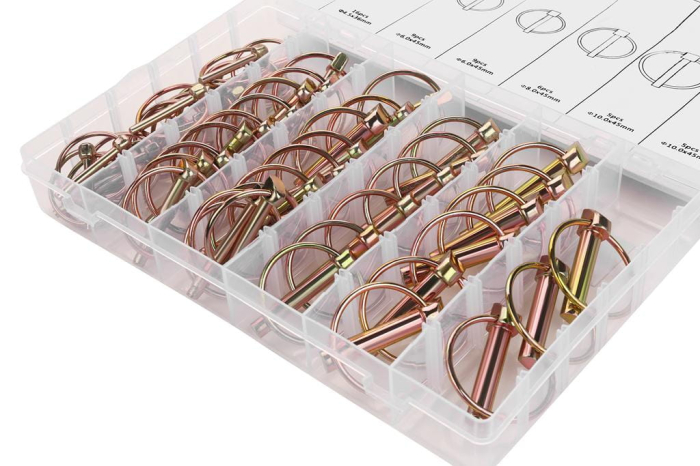 Set 50 de stifturi cu arc, sigurante, 50 piese (KD11799) [5]