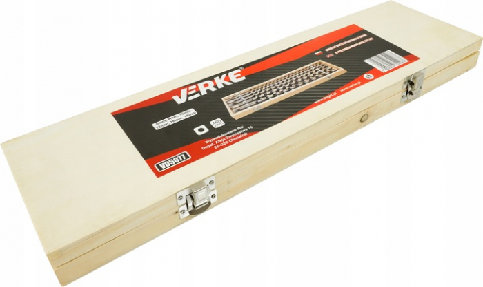 Set 6 burghie lemn 6-18mm lungi 460mm (V05077) [2]