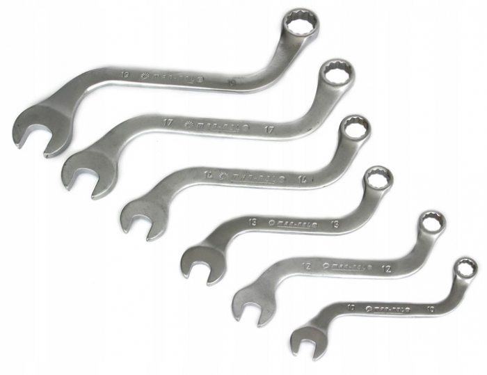 Set 6 chei combinate tip S 10-19mm 6bucati piese Chrome-Vanadium Cr-V (M58167) [2]