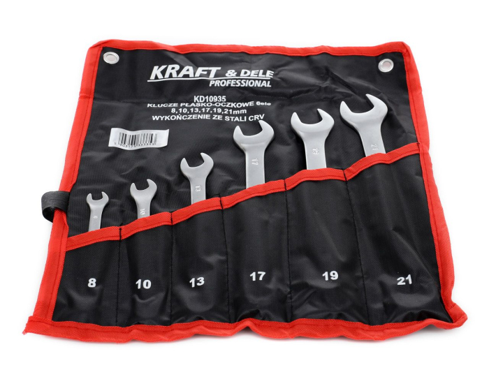Set 6 chei fixe combinate 8-21mm 6bucati piese CR-V (KD10935) [2]