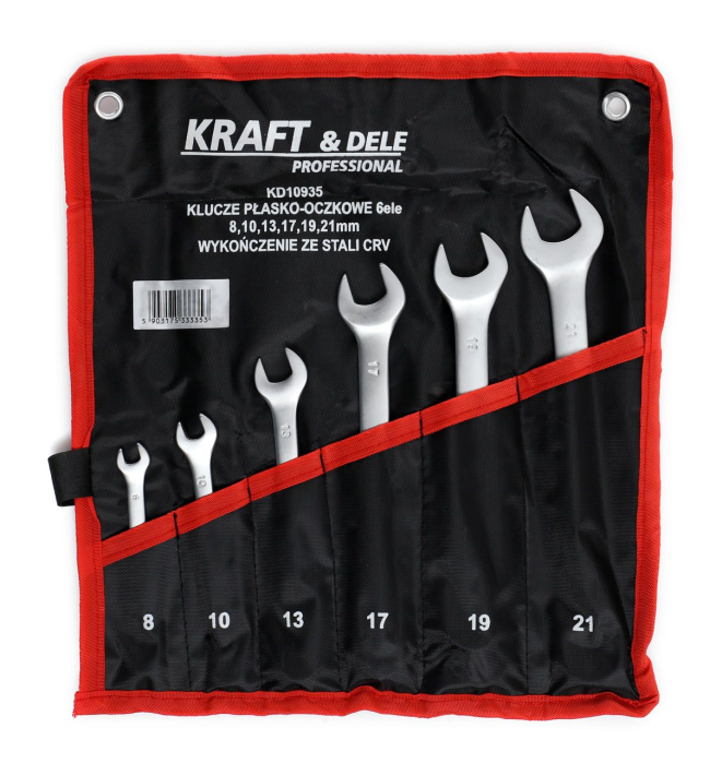 Set 6 chei fixe combinate 8-21mm 6bucati piese CR-V (KD10935) [5]
