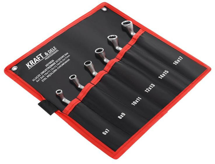 Set 6 chei inelare cu cot 6-17mm 6bucati piese (KD10928) [3]