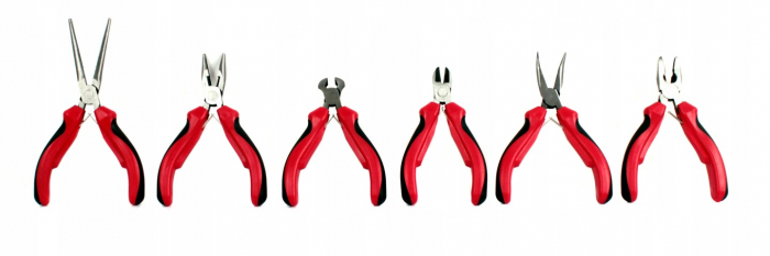 Set 6 mini clesti mecanica fina 125mm (S11076) [3]