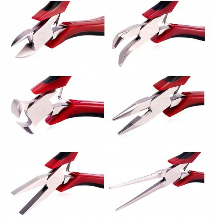 Set 6 mini clesti mecanica fina 125mm (S11076) [4]