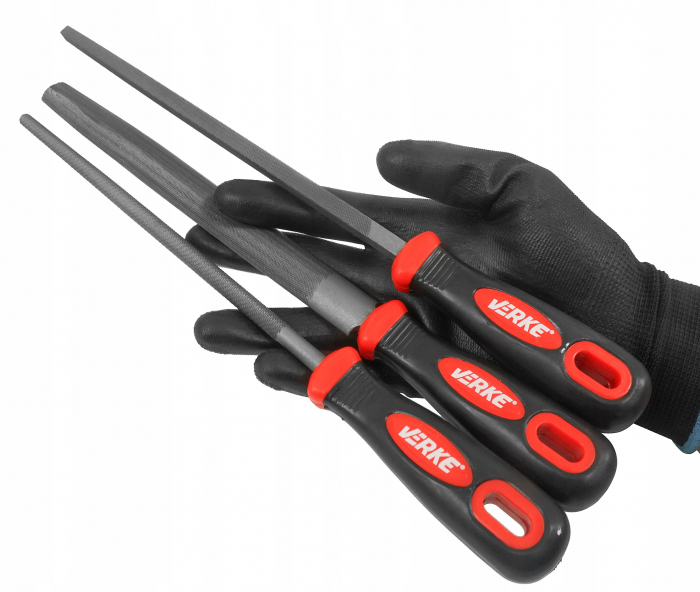 Set 5 pile pentru metal raspile cu maner ergonomic slefuire razuire (V05079) [2]