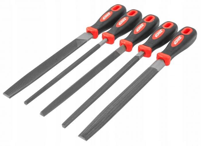 Set 5 pile pentru metal raspile cu maner ergonomic slefuire razuire (V05079) [5]