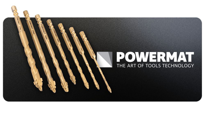 Set 7 burghie pentru sticla si gresie cu varf in cruce HEX 3-12mm PM1462 (PM-ZWSC-7T) [12]