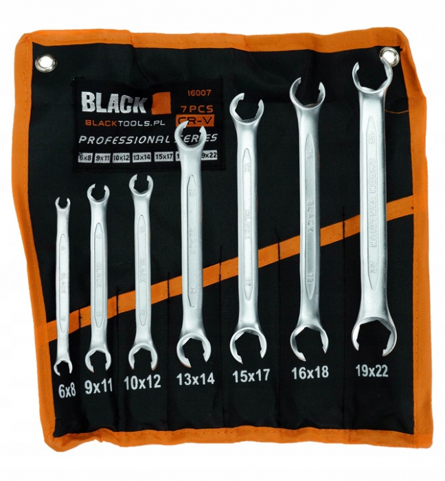 Set 7 chei inelare semideschise conducte frana 6-22mm Cr-V (16007) [5]