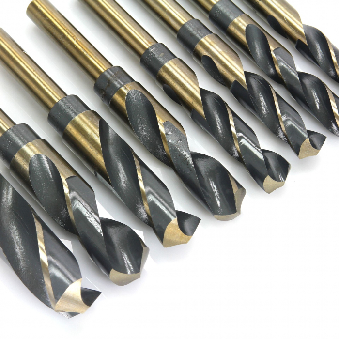 Set 8 burghie cobalt HSS 14-25.5mm pentru metal (M22302) [4]