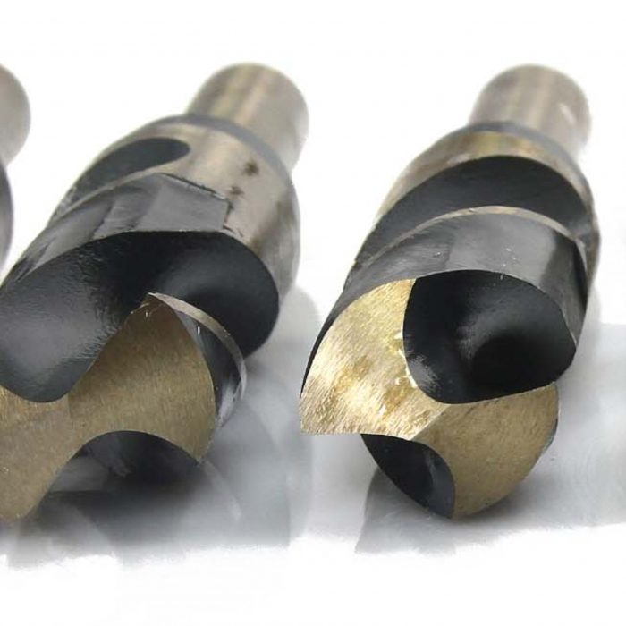 Set 8 burghie cobalt HSS 14-25.5mm pentru metal (M22302) [2]