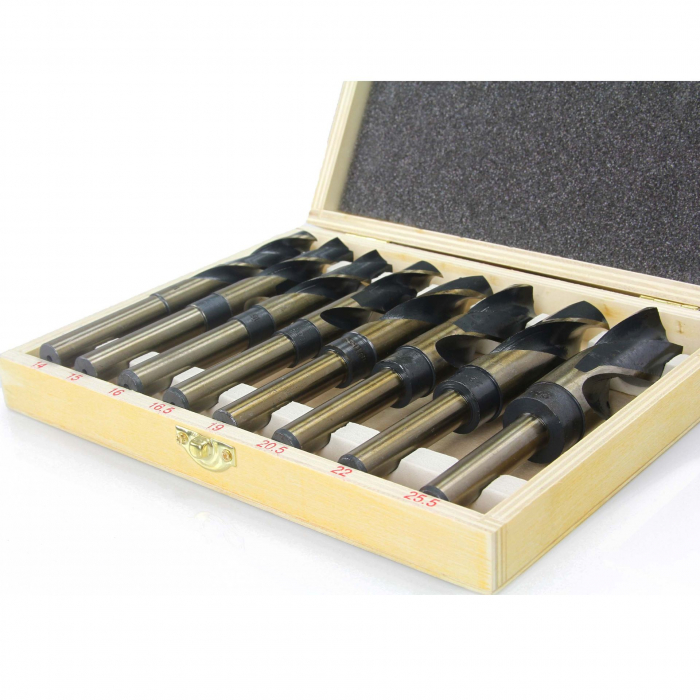 Set 8 burghie cobalt HSS 14-25.5mm pentru metal (M22302) [3]
