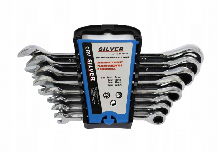 Set 8 chei cu clichet 8-22mm 8bucati piese Cr-V (SK-008-01) [1]