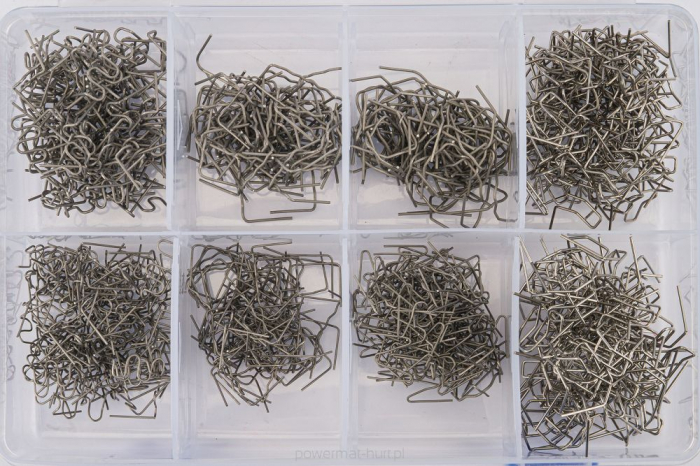 Set 800 capse cleme sarme agrafe sudat lipit plastic (RTZZP0087) [3]