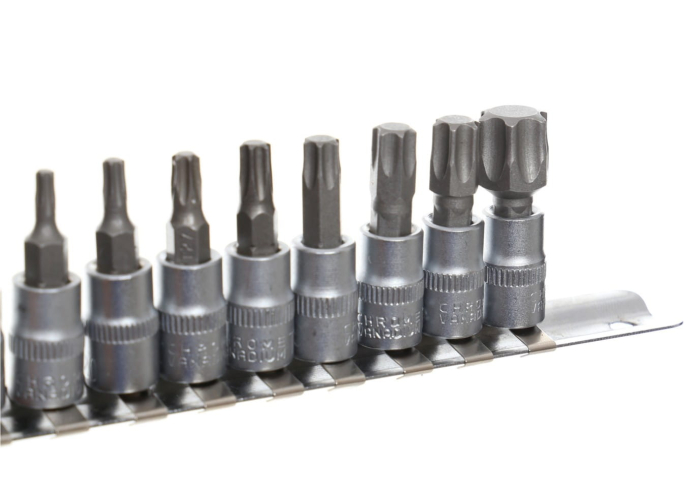 Set 9 biti m imbus stelat cu suport sina 14 (KD10241) [3]