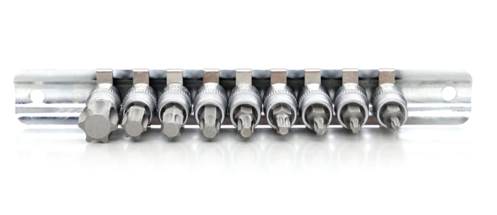 Set 9 biti m imbus stelat cu suport sina 14 (KD10241) [4]