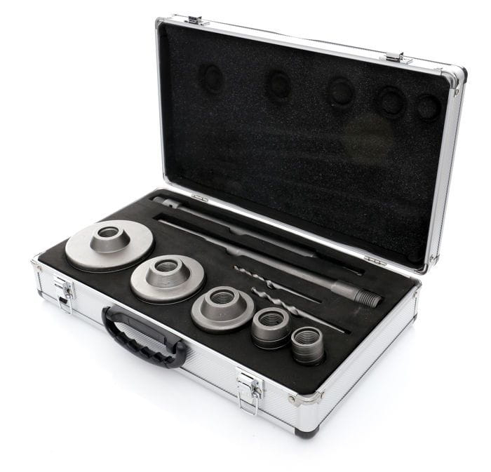 Set 9 buc carota freza pentru zidarie 30-100mm SDS PLUS (KD10277) [6]