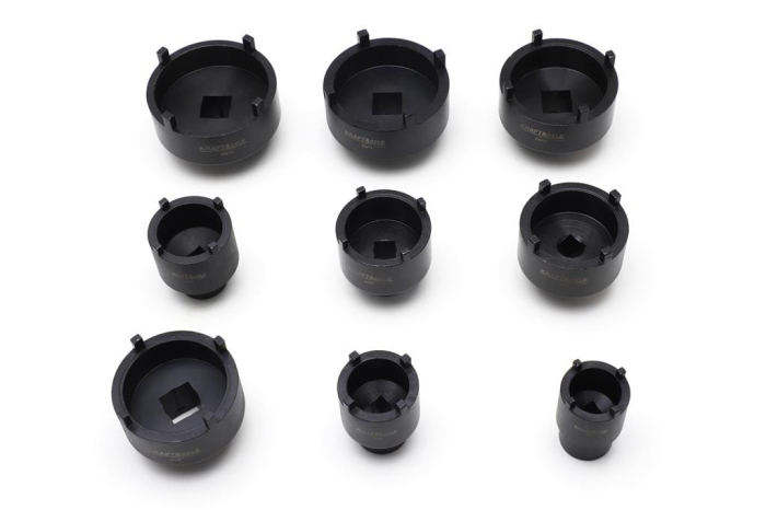 Set 9 buc chei tubulare pentru piulite cu flansa KM4-KM12  (KD12536) [6]