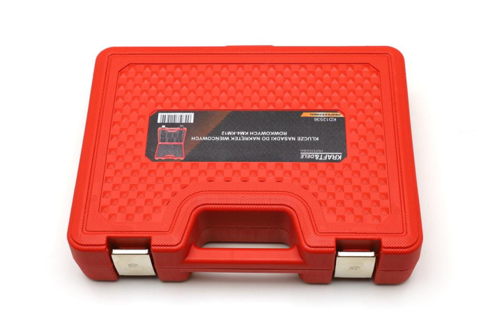 Set 9 buc chei tubulare pentru piulite cu flansa KM4-KM12  (KD12536) [17]