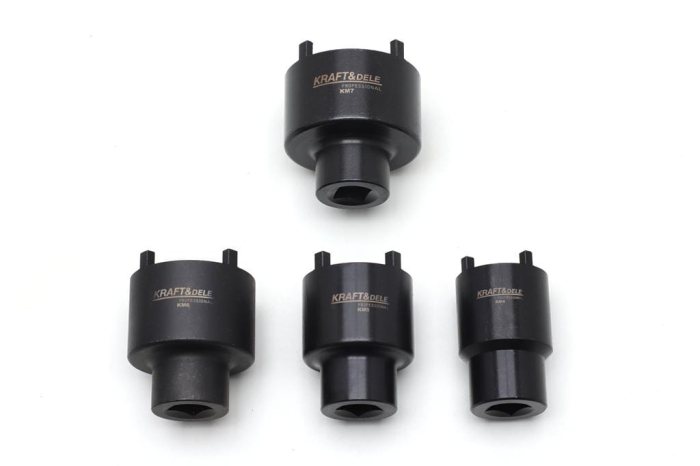 Set 9 buc chei tubulare pentru piulite cu flansa KM4-KM12  (KD12536) [15]