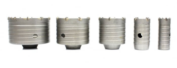 Set 9 carote cu vidie pentru beton 10-100mm cu adaptor SDS+ SDS Max (S10329) [3]