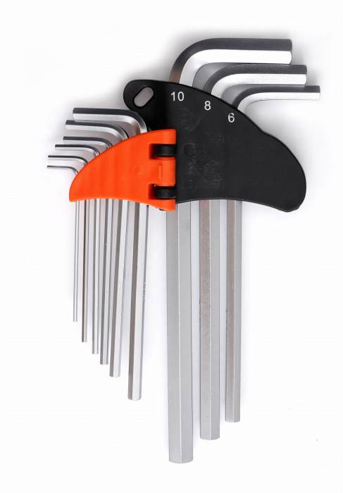 Set 9 chei imbusuri hexagonale 9 pese, otel (KD11932) [3]