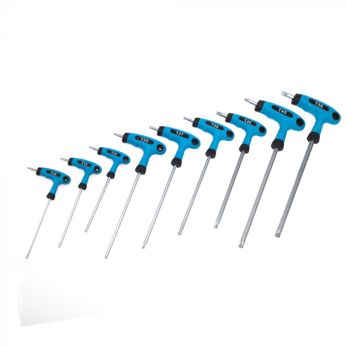 Set 9 chei torx lungi cu maner T10-T50 surubelnita (TA1043) [2]