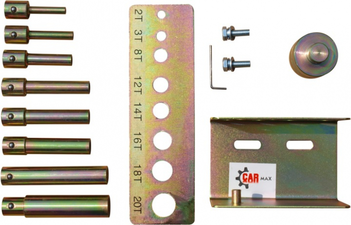 Set adaptoare pentru presa hidraulica 2-20T rulmenti (MT01A01) [4]