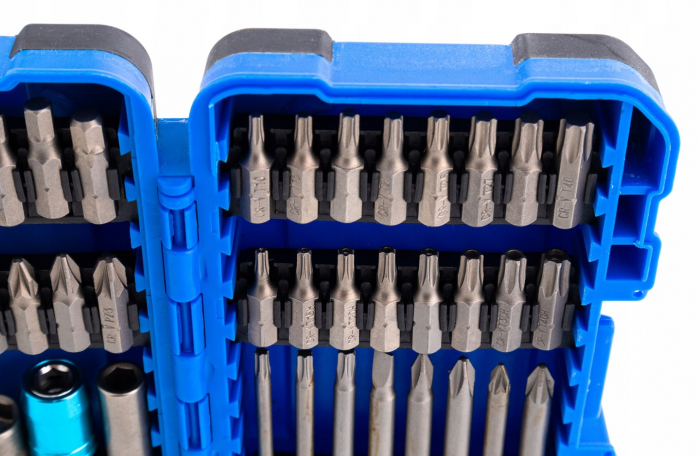 Set biti cu adaptor 45piese surubelnita filetanta (S11280) [4]