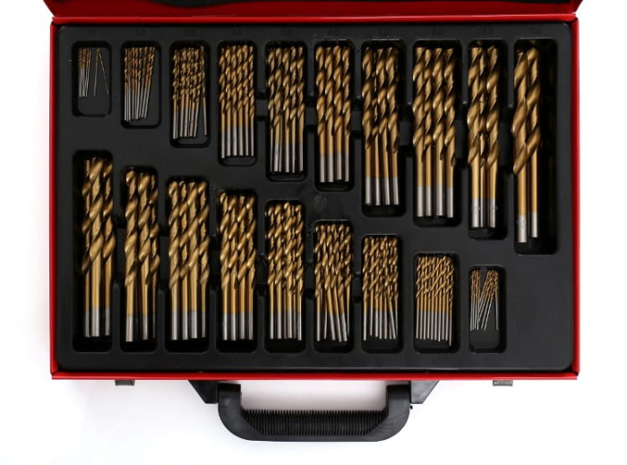Set burghie din titan HSS pentru metal 170 buc (KD991) [2]